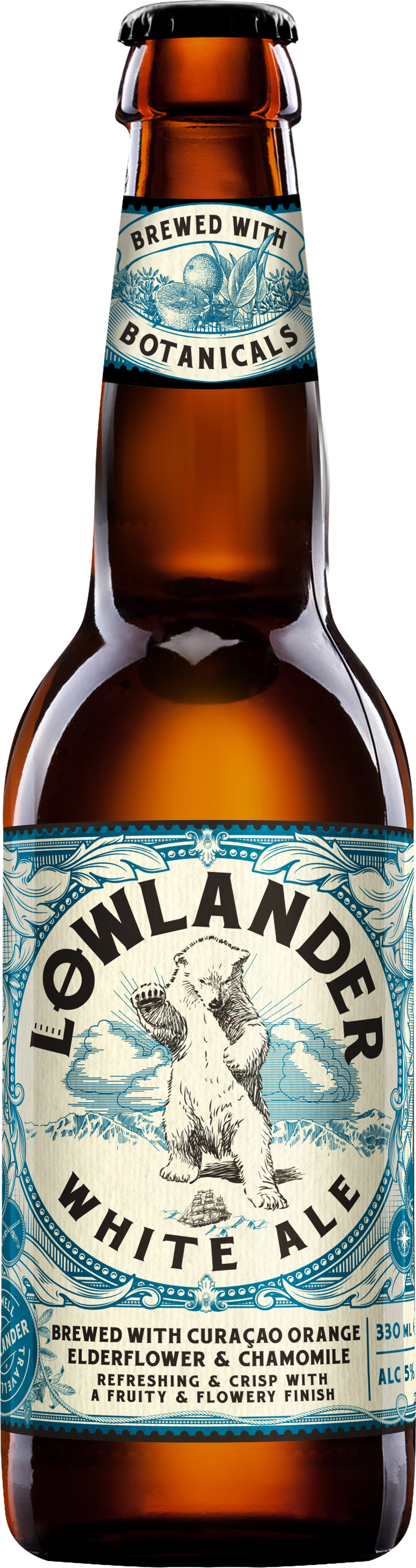 Lowlander White Ale Doos 12x33 cl 5%