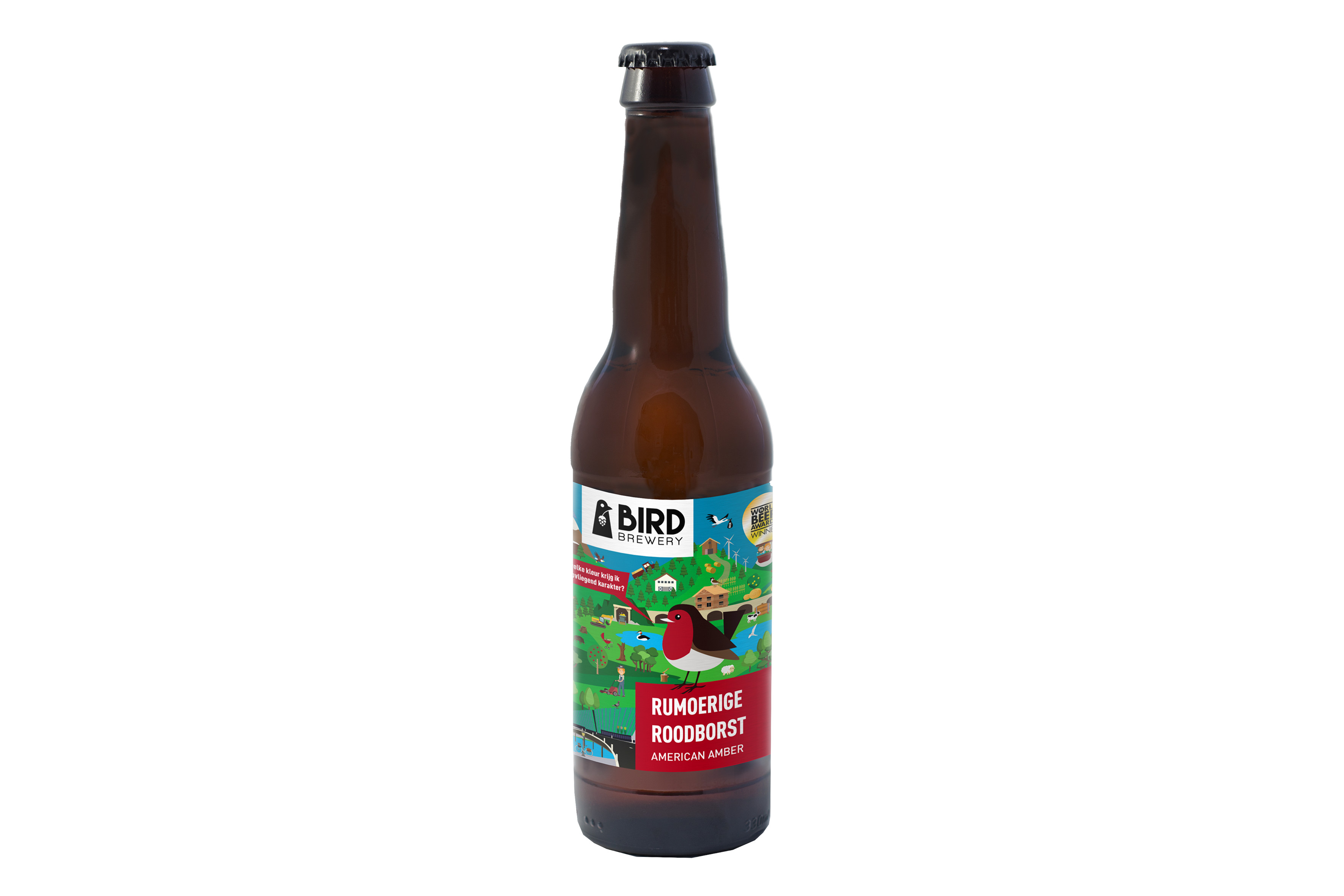 Bird Brewer Rumoerige Roodborst Doos 12x33 cl 5,8%