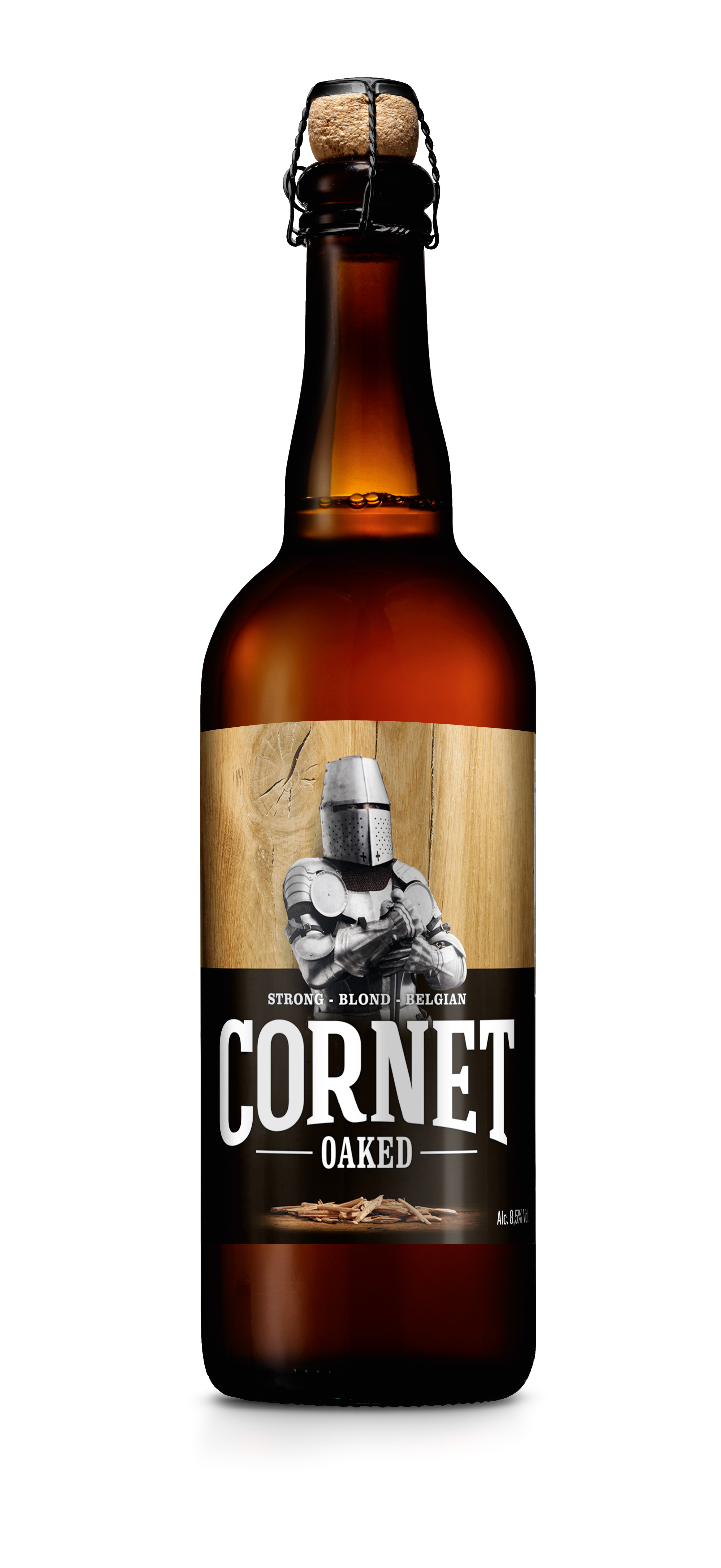 Cornet Oaked Blond Doos 12x75 cl 8,5%