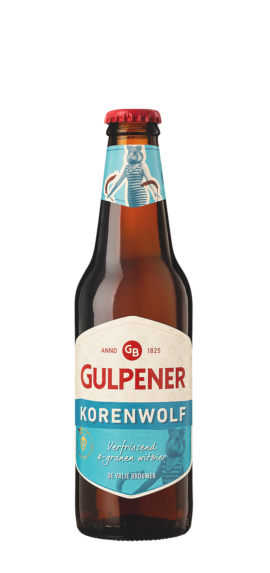 Gulpener Korenwolf Wit Krat 4x6x30 cl 5%