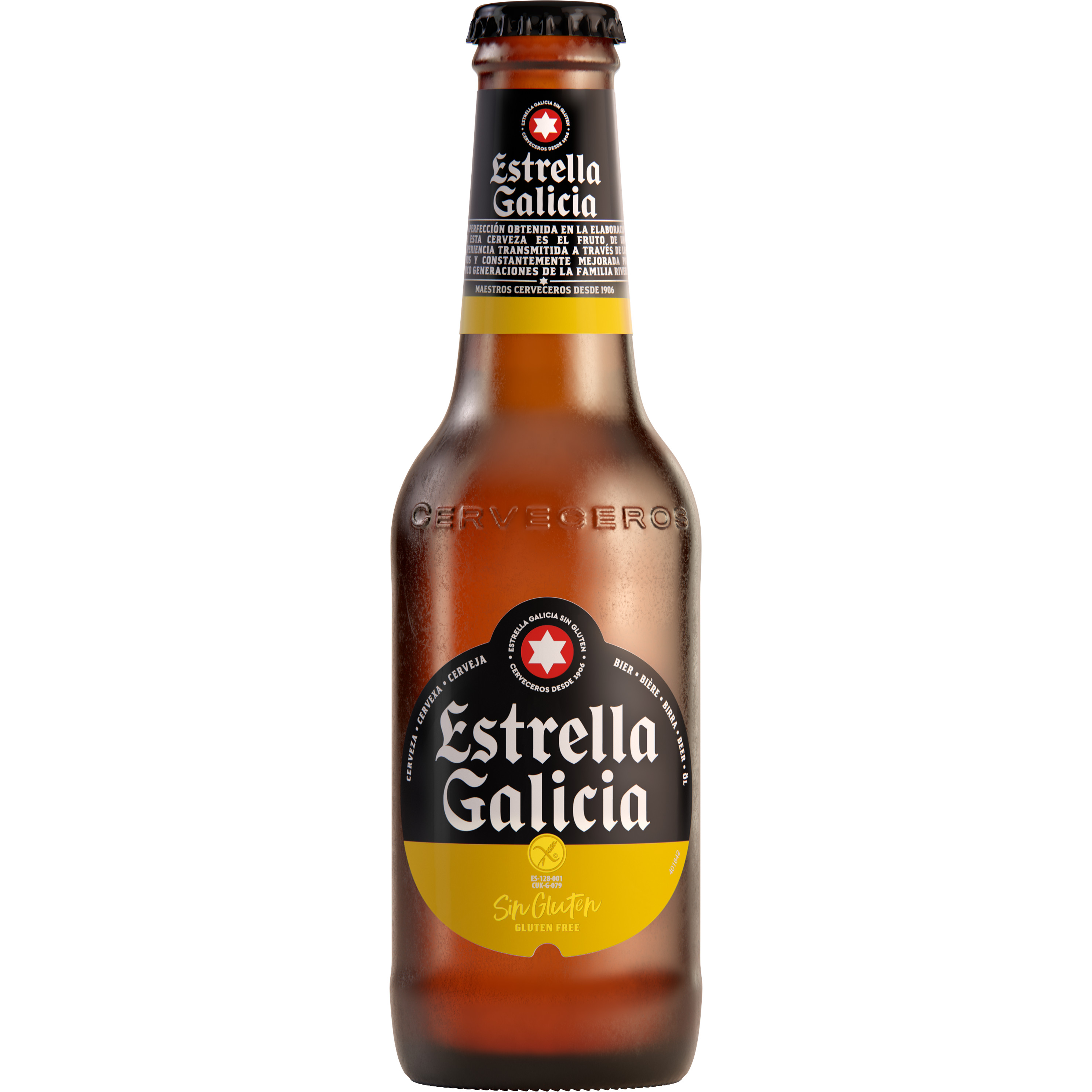 Estrella Galicia Glutenvrij Tray 4x6x25 cl 5,5%