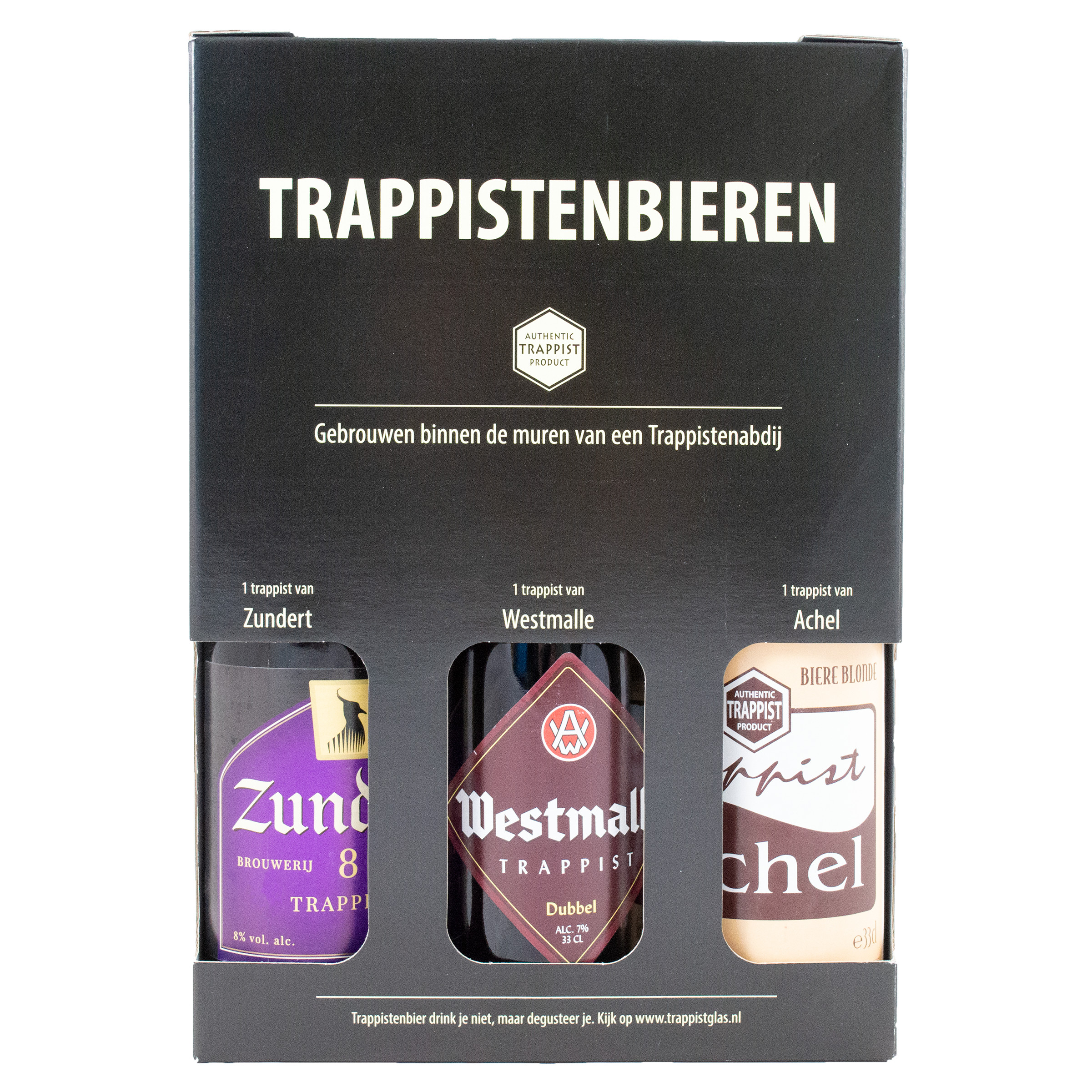 Tri Pack Trappistenbieren Doos 8x3x33 cl 7,67%