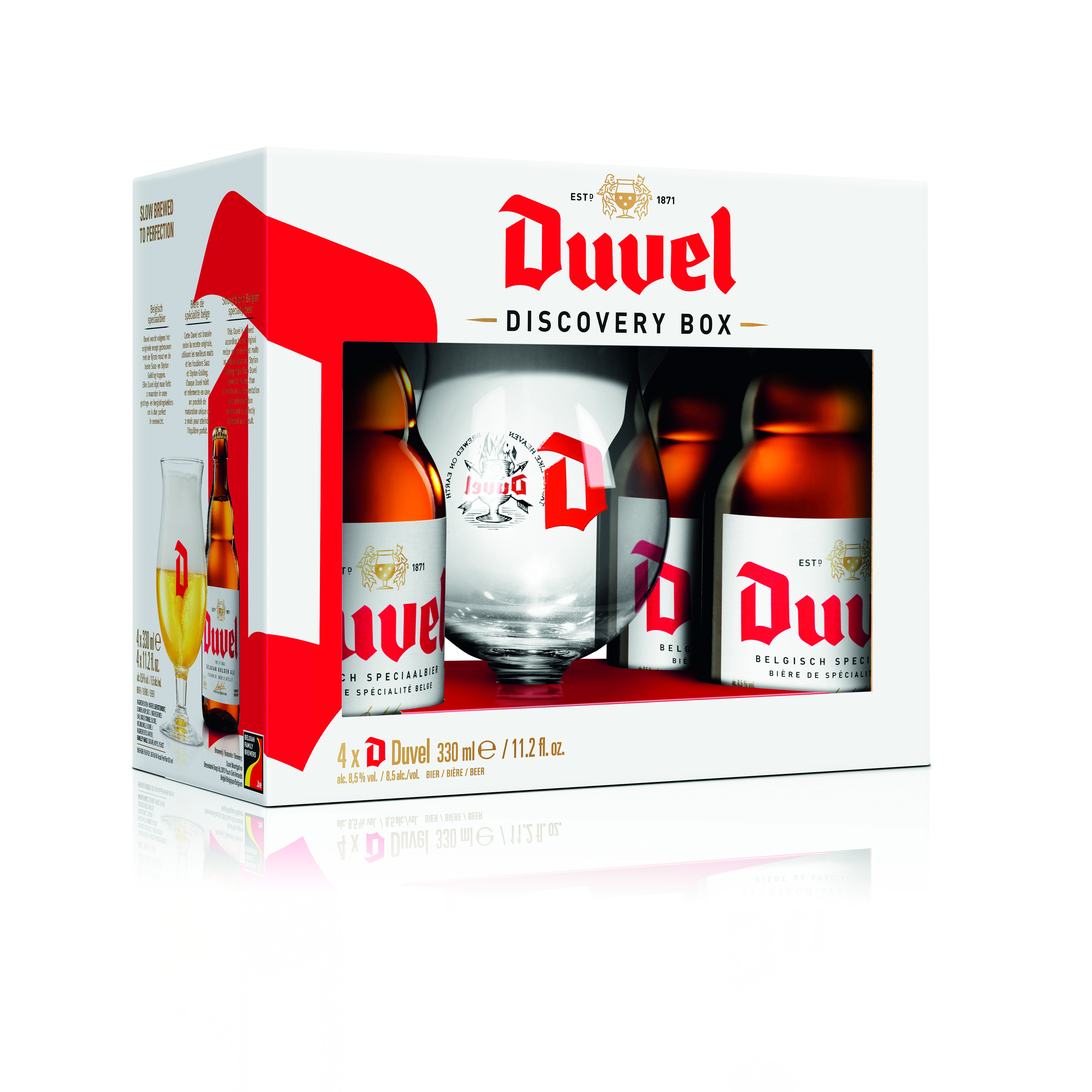 Duvel GV +glas Doos 6x4x33 cl 8,5%