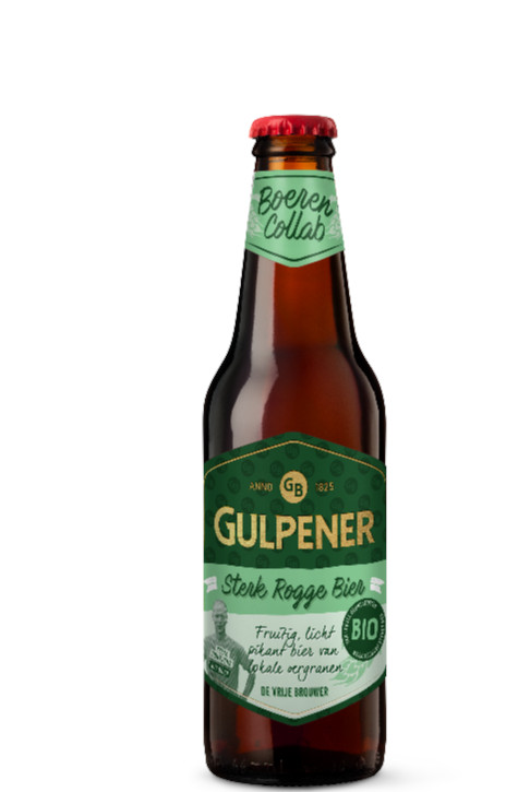 Gulpener Bio Sterk Rogge Bier Tray 12x30 cl 8,5%