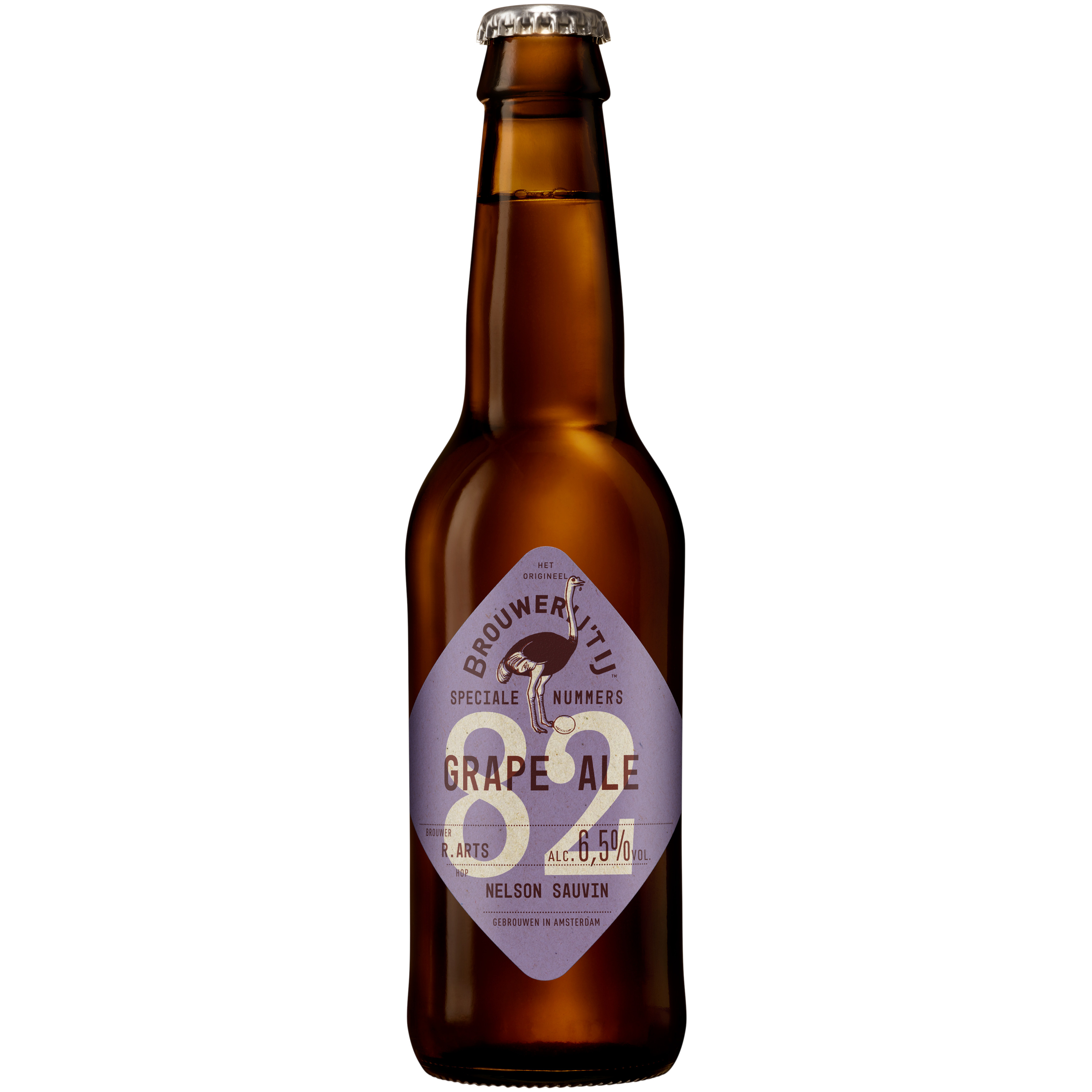 Brouwerij 't IJ Grape Ale OW Doos 12x33 cl 6,5%