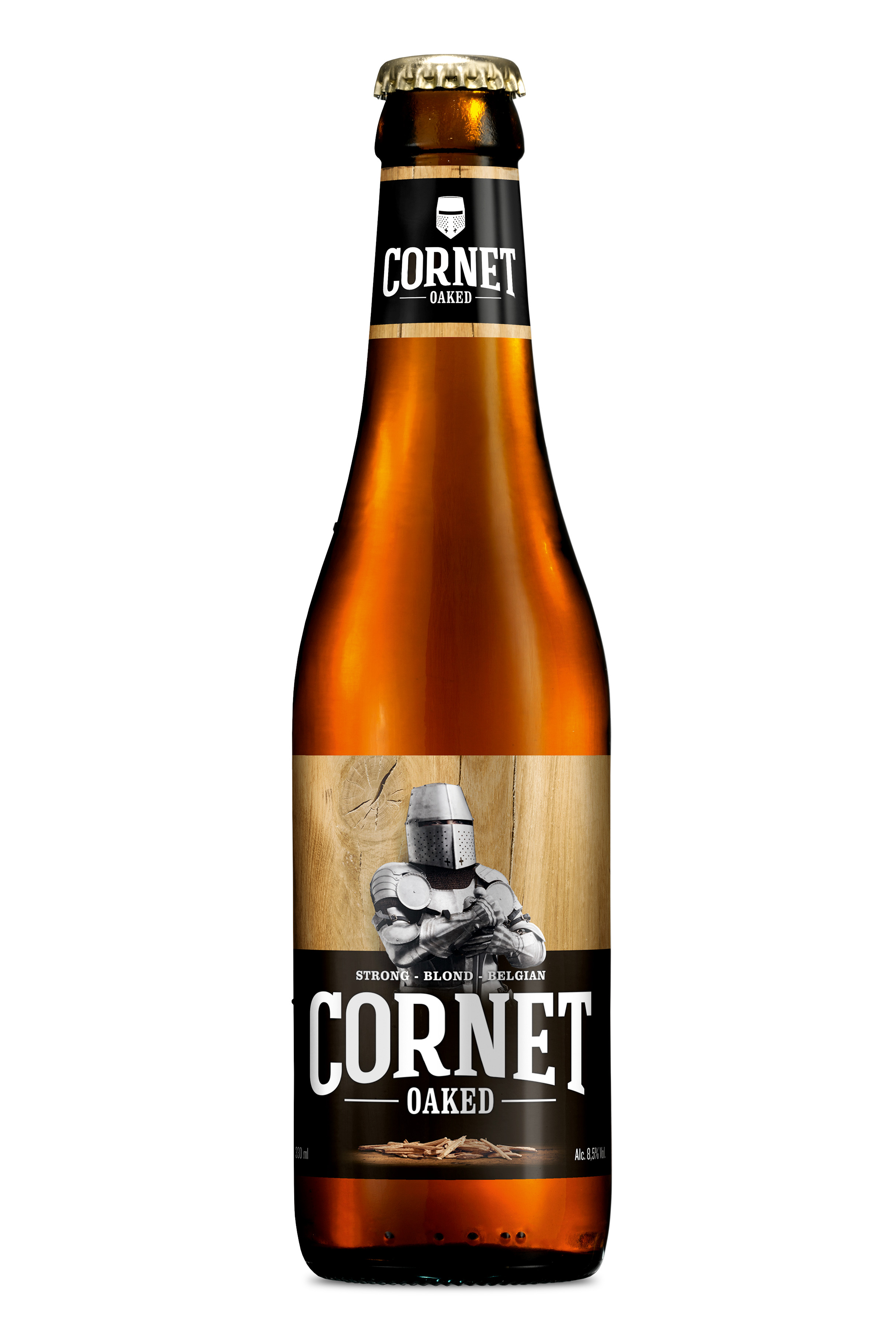Cornet Oaked Blond Krat 24x33 cl 8,5%