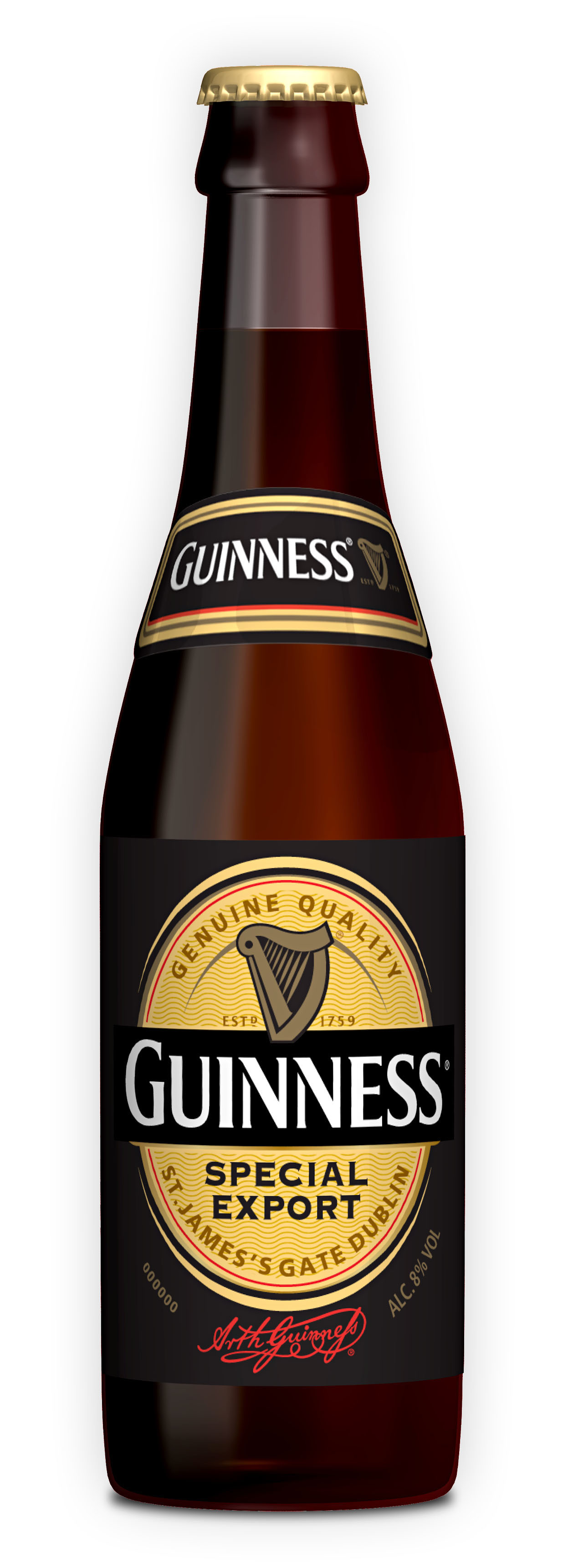 Guinness Special Export Krat 24x33 cl 8%