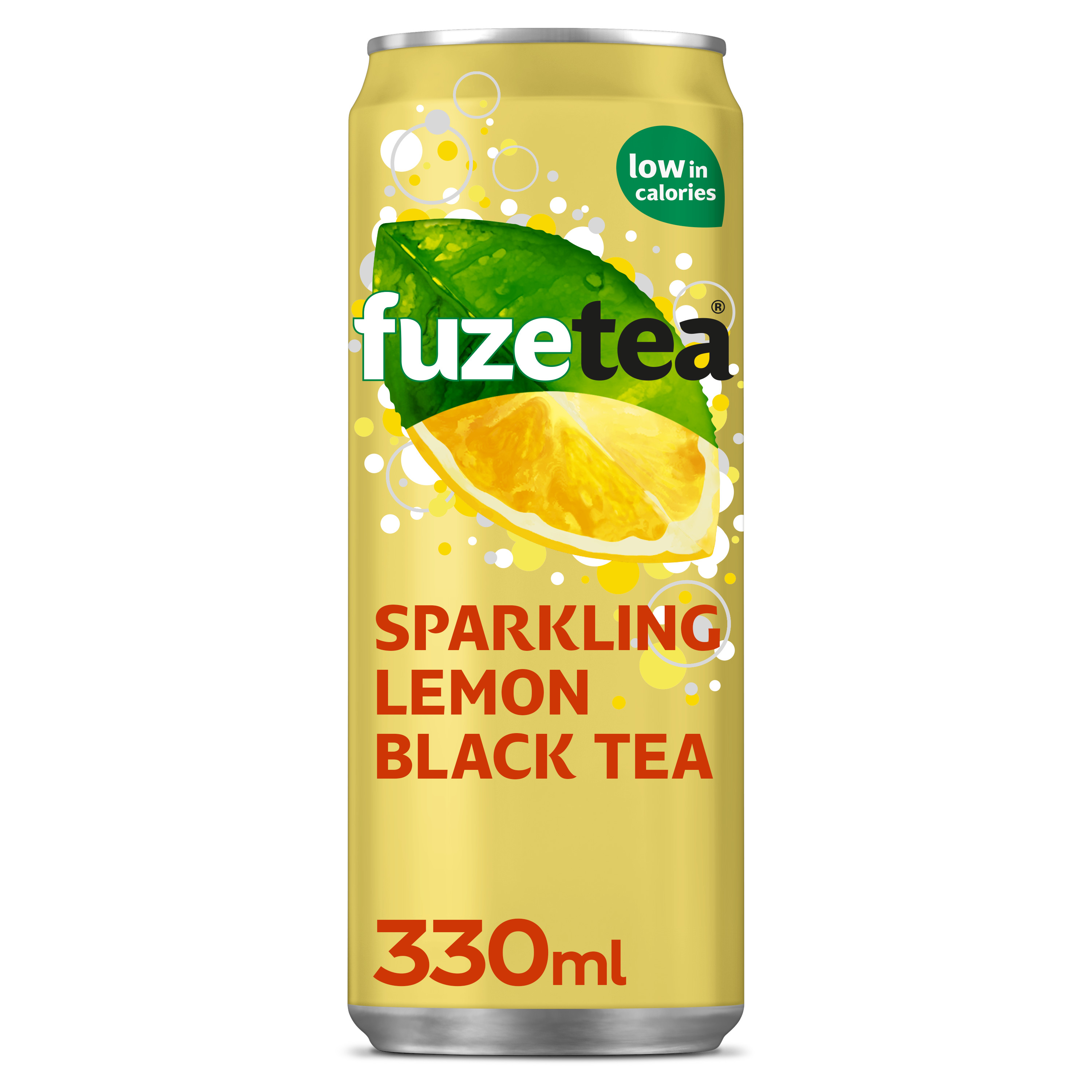 Fuze Tea Sparkling Sleek blik Tray 24x33 cl