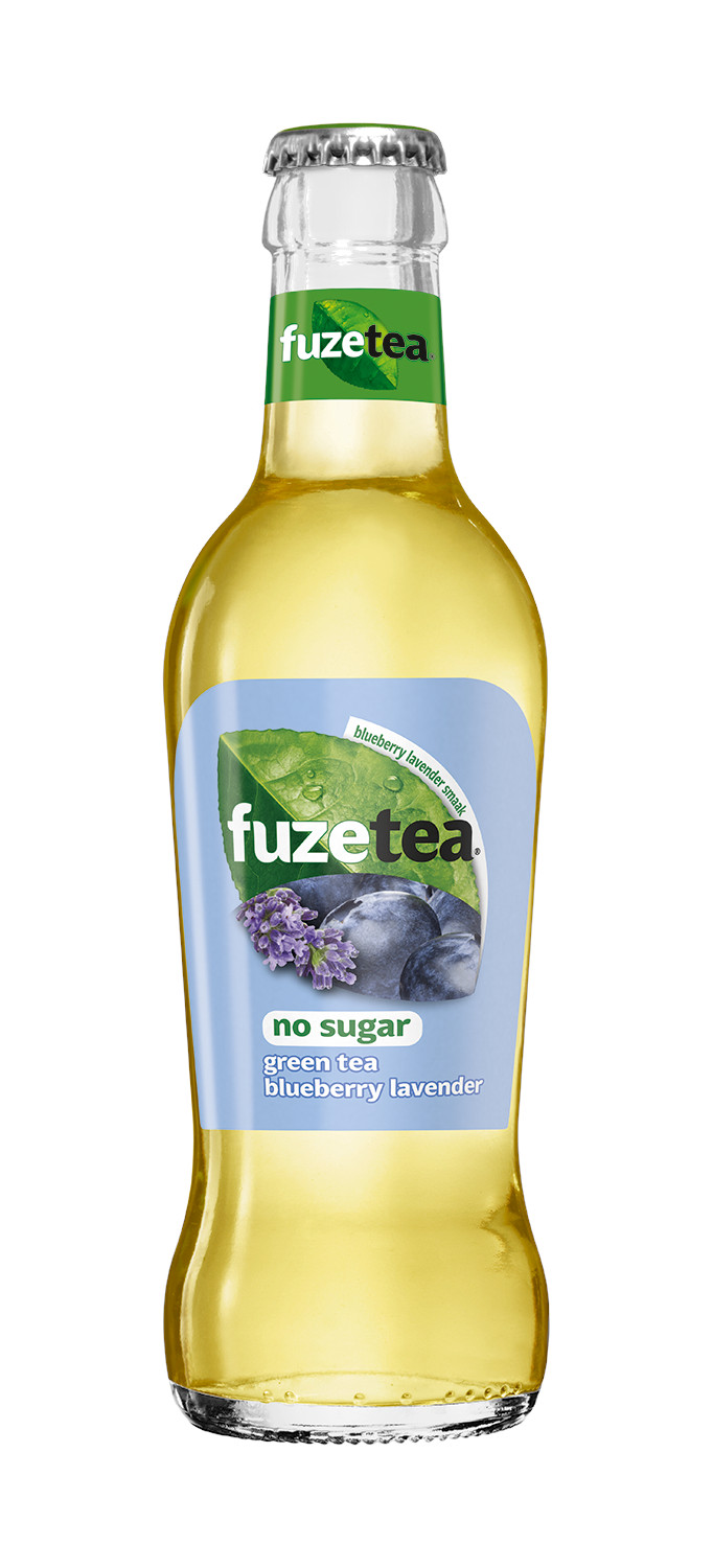 Fuze Tea Green Zero Blueberry Lavendel Krat 24x20 cl