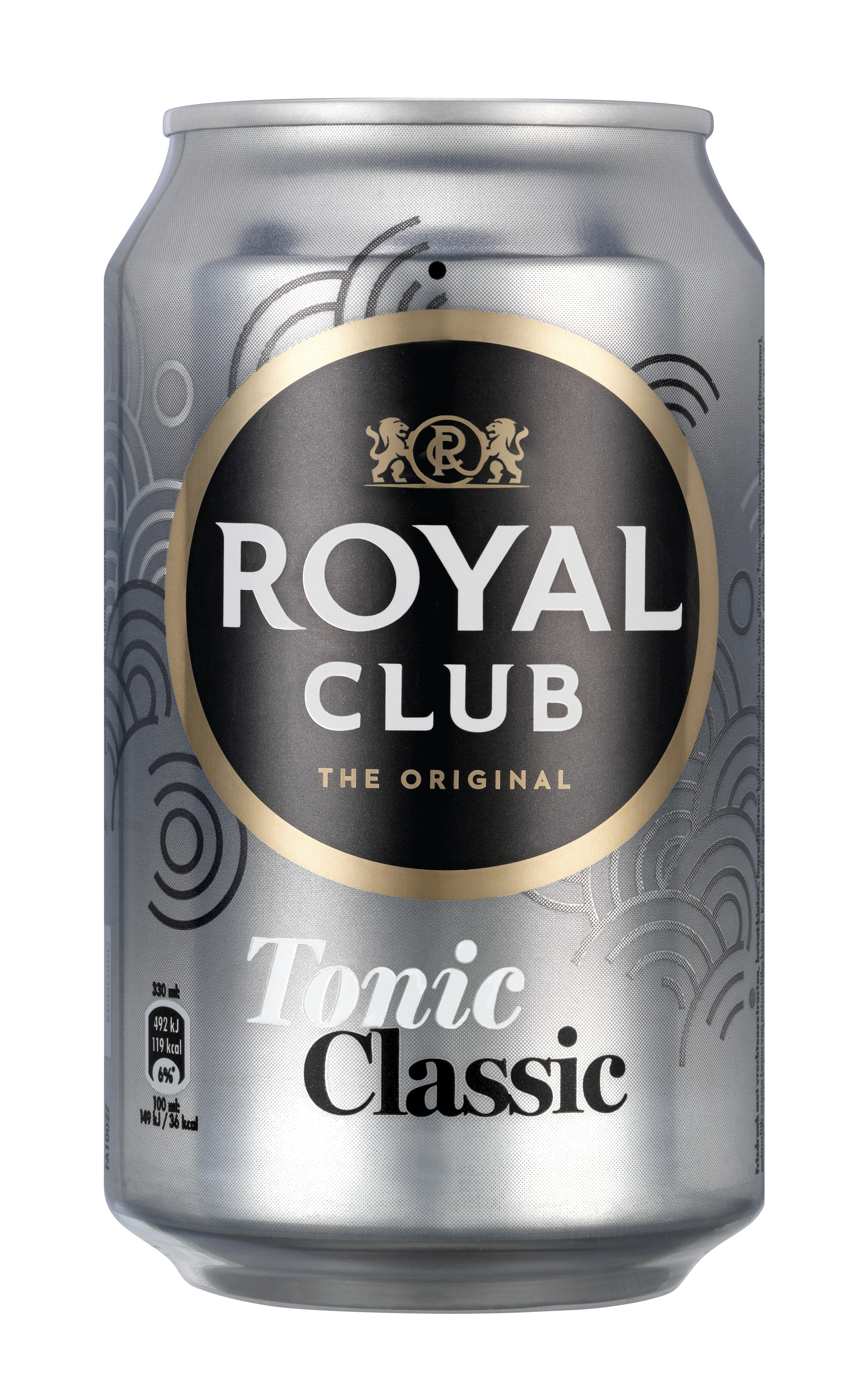 Royal Club Tonic blik Tray 24x33 cl