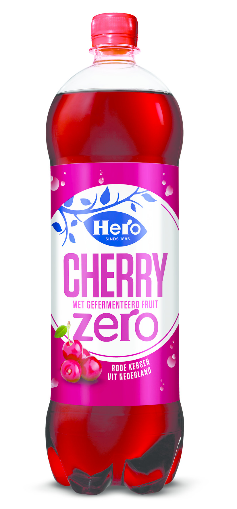 Hero Cherry Zero pet Tray 6x125 cl
