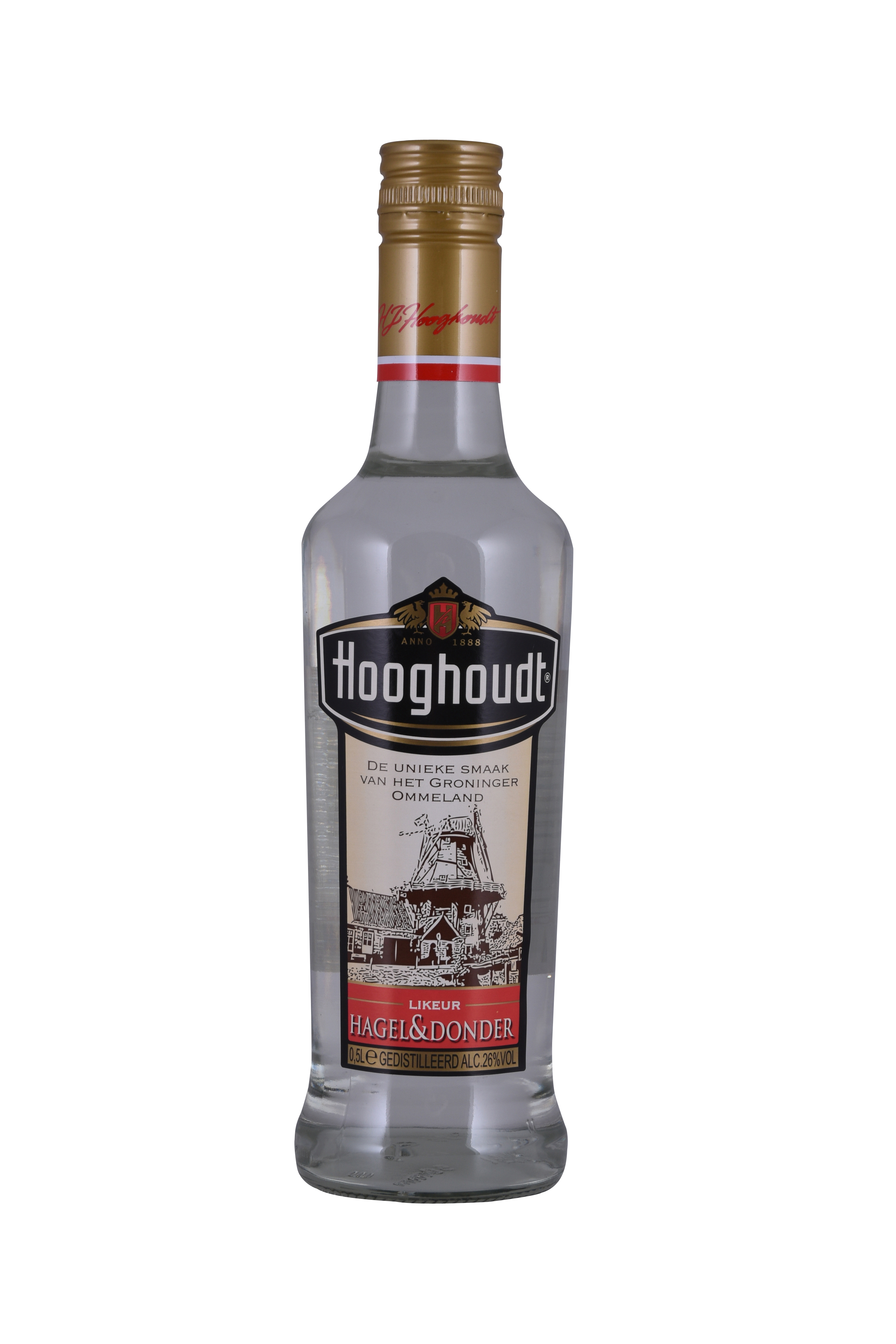 Hooghoudt Hagel & Donder Fles 50 cl 26%