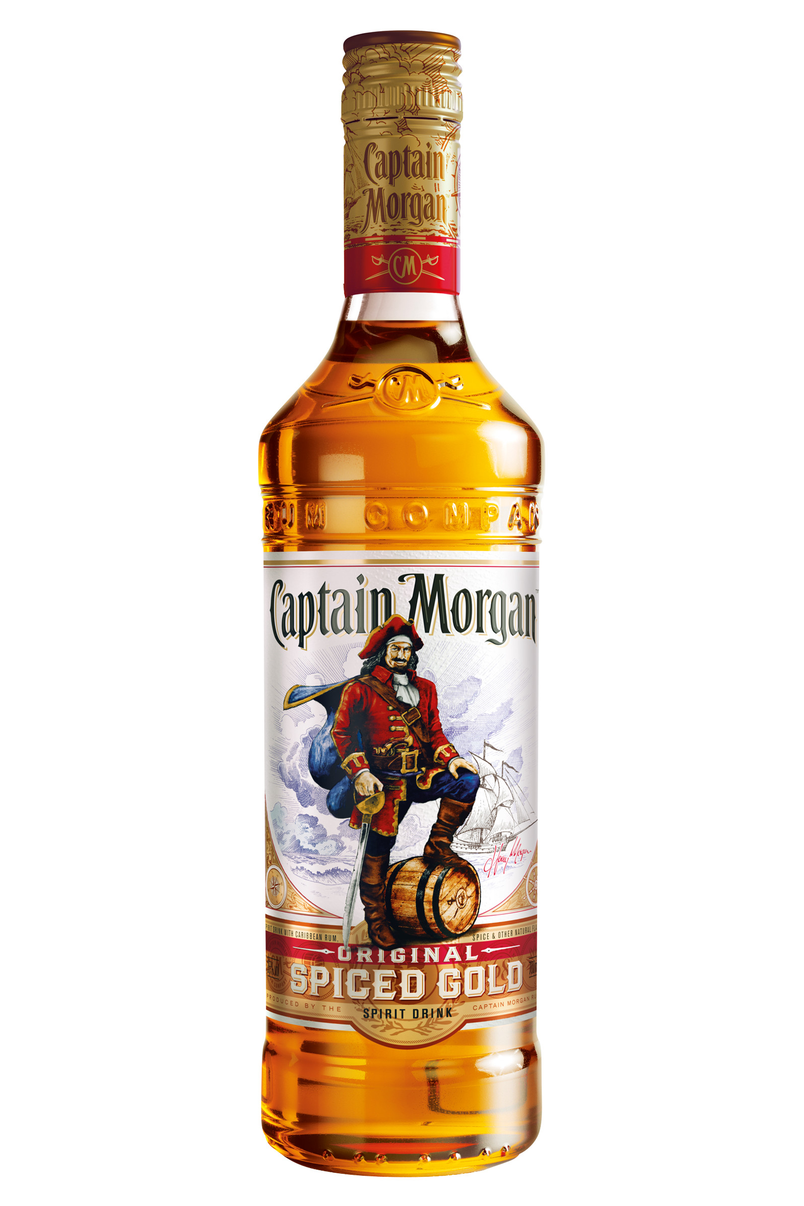 Captain Morgan Spiced Rum (VM) Fles 100 cl 35%