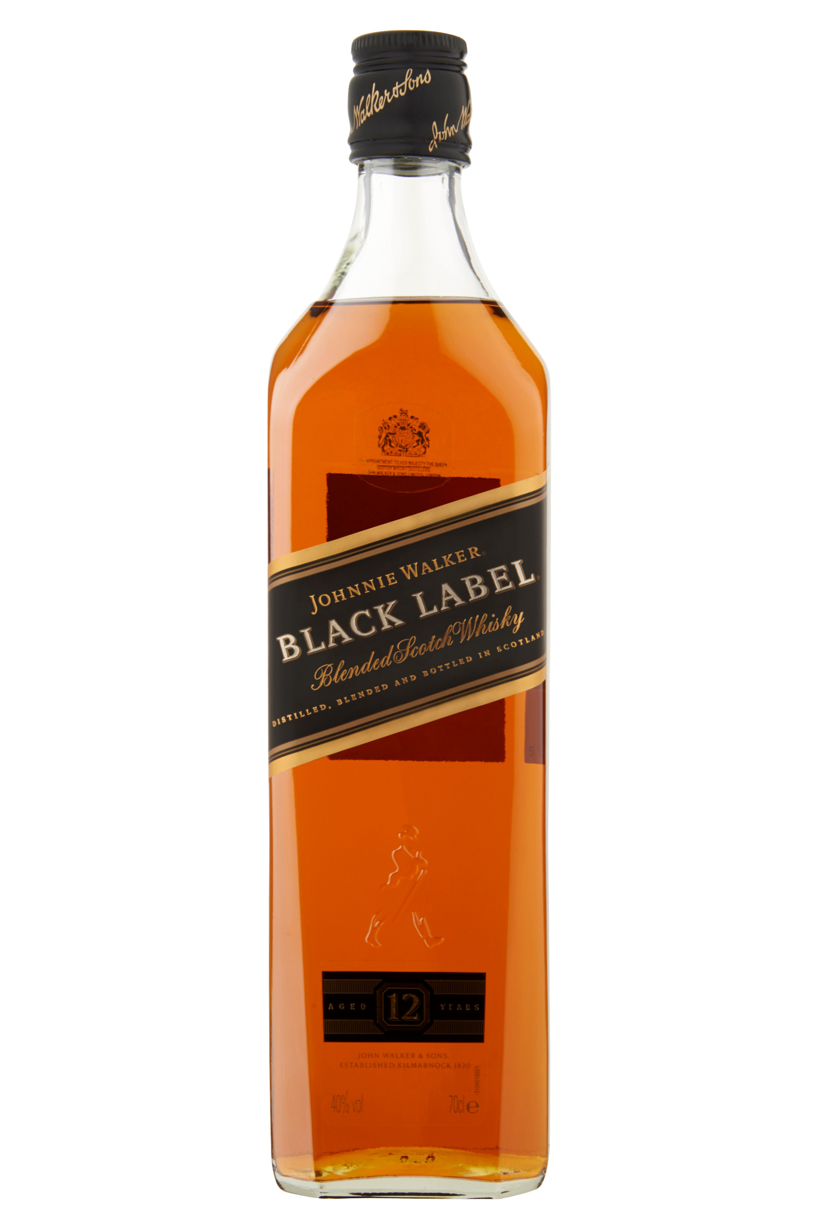 Johnnie Walker Black (VM) Fles 70 cl 40%