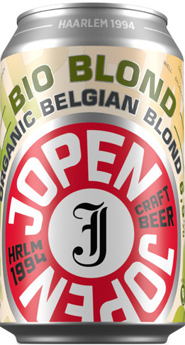 Jopen The Name's Blond Bio blik Doos 12x33 cl 6,5%