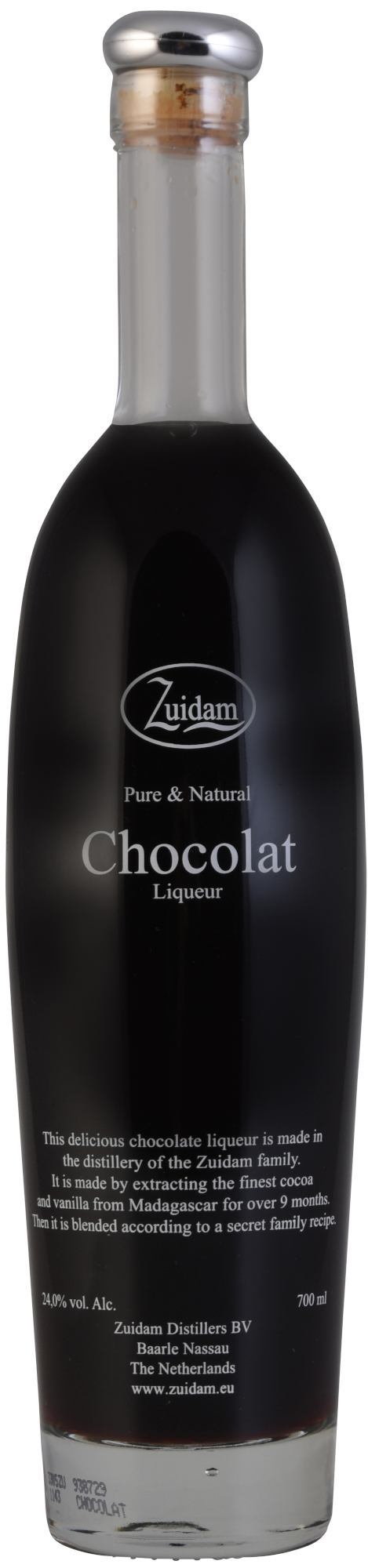 Zuidam Chocolat likeur Fles 70 cl 24%