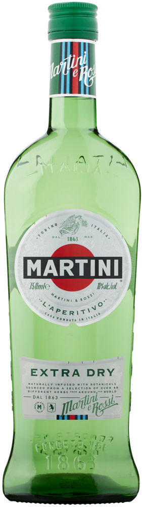 Martini Extra Dry Fles 75 cl 18%