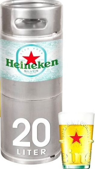 Heineken Silver David Fust 20 ltr 4%