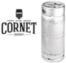 Cornet Gold Blond Fust 20 ltr 5,8%