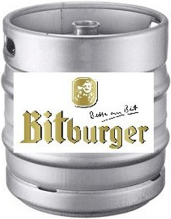 Bitburger Pils Fust 15 ltr 4,8%