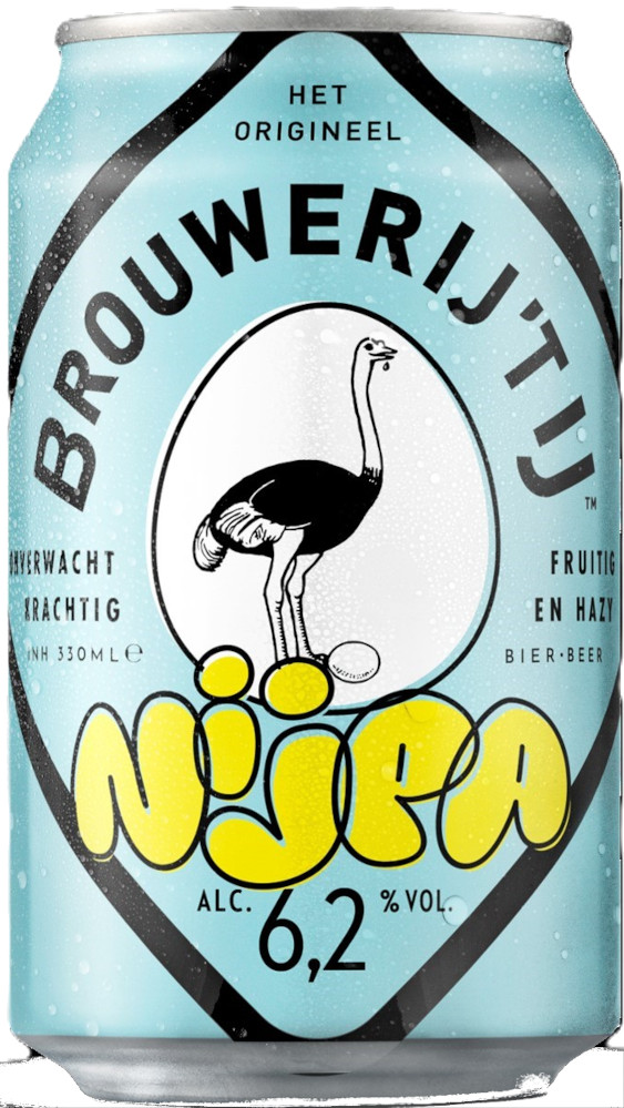 Brouwerij 't IJ NIJPA blik Doos 12x33 cl 6,2%