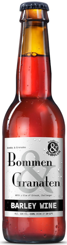De Molen Bommen & Granaten Doos 12x33 cl 11%