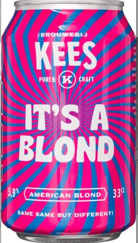 Kees It's A Blond blik Doos 12x33 cl 5,9%