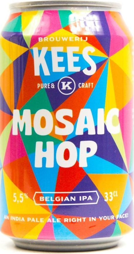 Kees Mosaic Hop blik Doos 12x33 cl 5,5%