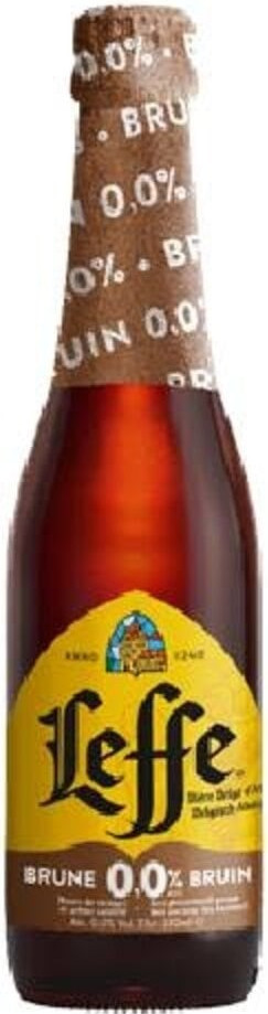 Leffe Dubbel 0.0% 6p Tray 4x6x33 cl