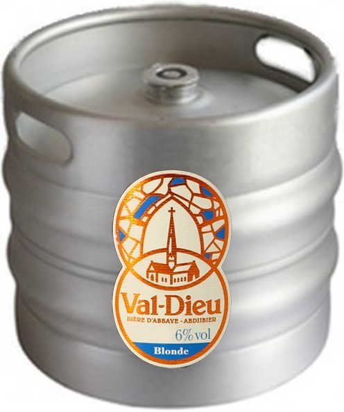 Val-Dieu Blonde Fust 20 ltr 6%