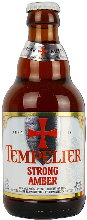 Tempelier Strong Amber Krat 24x33 cl 7,5%