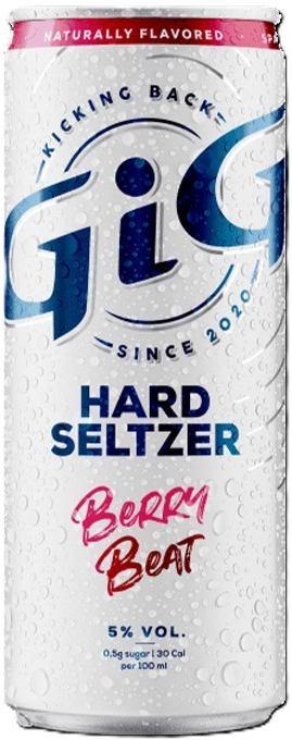 GIG Hard Seltzer Berry Beat blik Tray 24x33 cl 5%