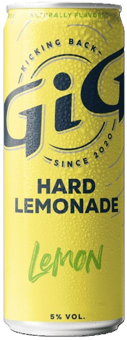 GIG Hard Lemonade Lemon blik Tray 24x33 cl 5%