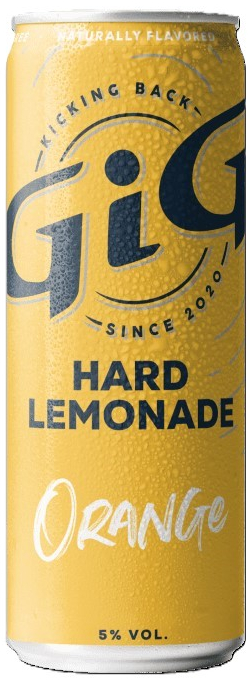 GIG Hard Lemonade Orange blik Tray 24x33 cl 5%