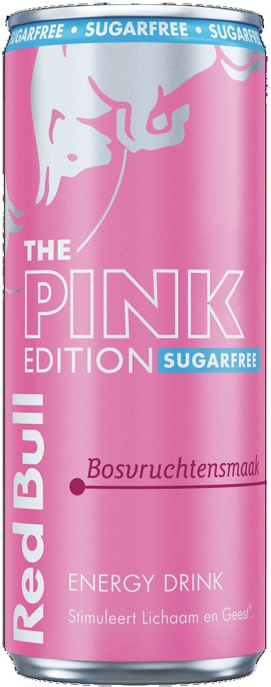 Red Bull Pink Edition SF blik Tray 12x25 cl