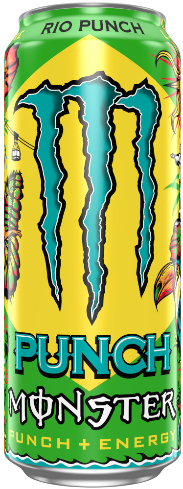 Monster Juiced Rio Punch blik Tray 12x50 cl