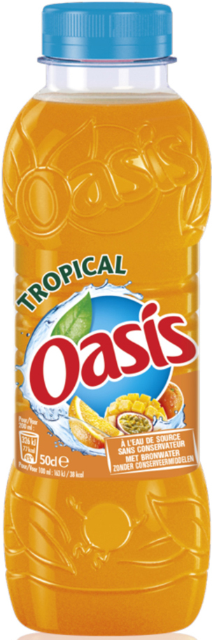 Oasis Tropical pet Tray 6x4x50 cl