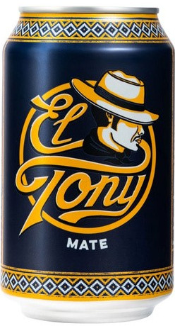 El Tony Mate blik Tray 24x33 cl