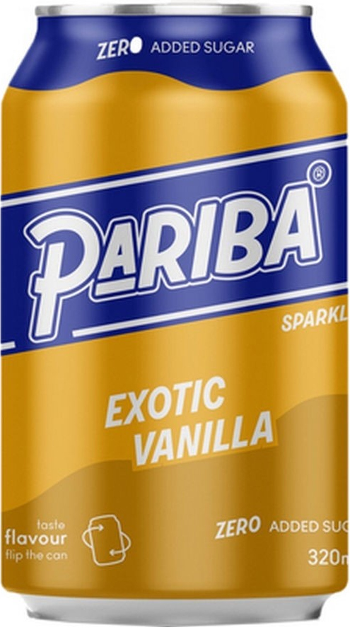 Pariba Exotic Vanilla blik Tray 12x32 cl