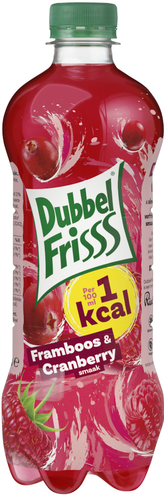 Dubbelfris Framb./Cranberry 1Kcal pet Tray 6x50 cl