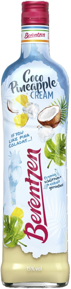 Berentzen Coco Pineapple Cream Fles 70 cl 15%