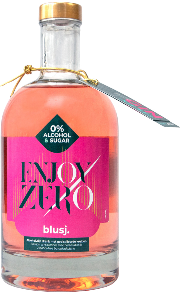 Enjoy Zero Blusj Gin Fles 70 cl