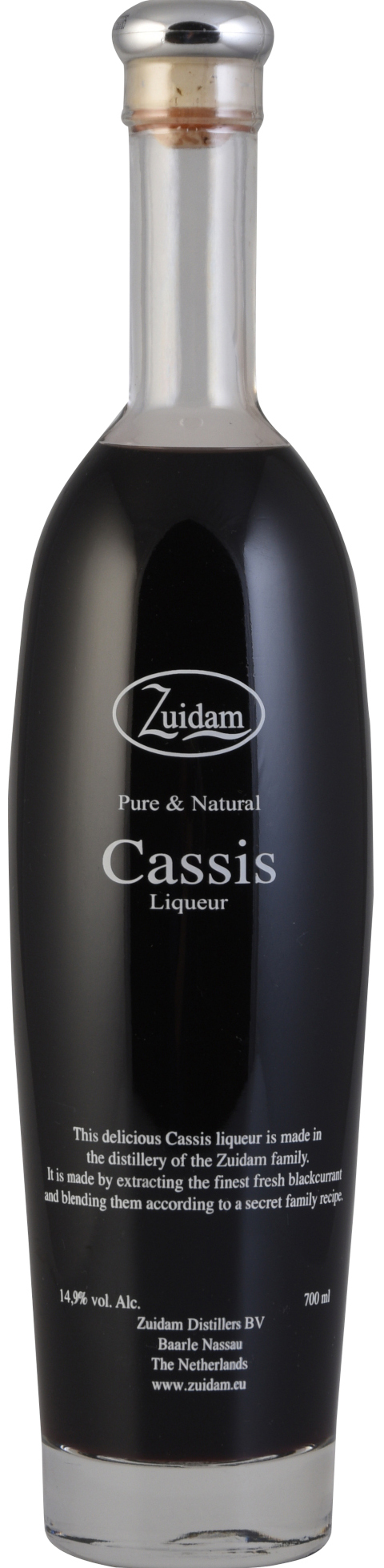 Zuidam Cassis likeur Fles 70 cl 14,9%