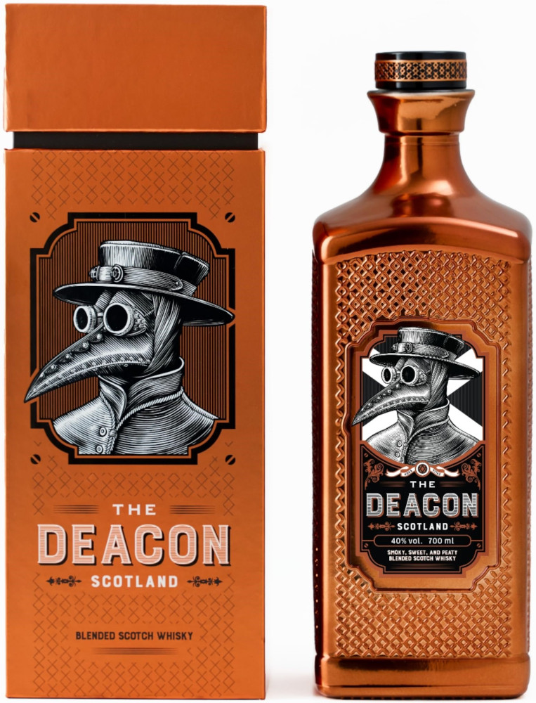 The Deacon Giftbox Fles 70 cl 40%