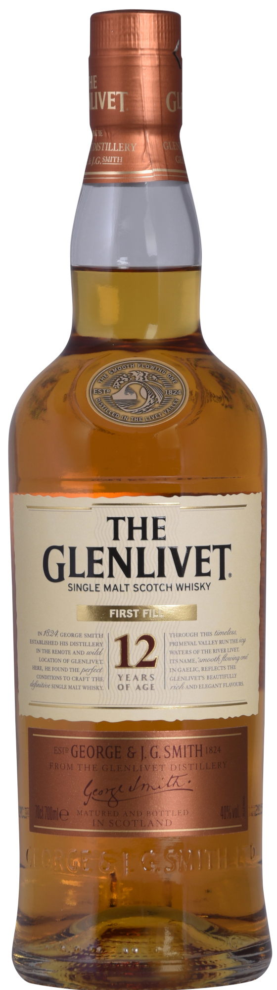 Glenlivet 12Y Double Oak Fles 70 cl 40%