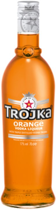 Trojka Wodka Orange Fles 70 cl 17%