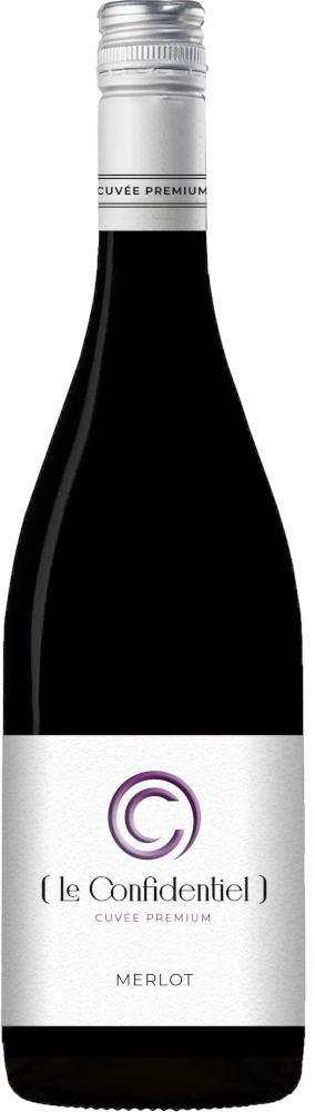 Le Confidentiel Merlot Fles 75 cl 14%