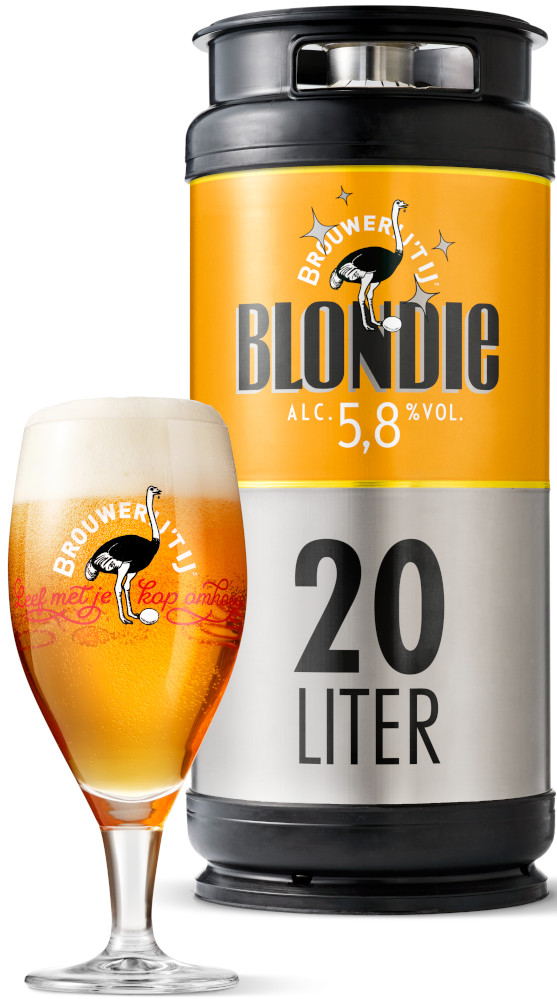 Brouwerij 't IJ Blondie Fust 20 ltr 5,8%