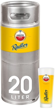 Amstel Radler Fust 20 ltr 2%