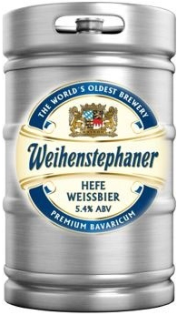Weihenstephaner Hefe Weizen Fust 30 ltr 5,4%
